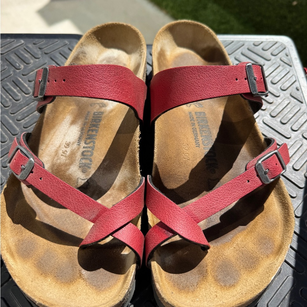 Birkenstock Women's Red Sandals